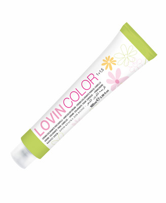 Lovien Professional Lovin Colour 1.0 Black Hair Color(1.0 Black)