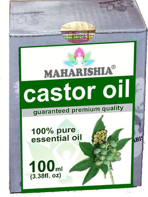 

Maharishia Castor Oil For Healthy Hair, Beautiful Eyelashes And Beard Growth Hair Oil(100 ml)
