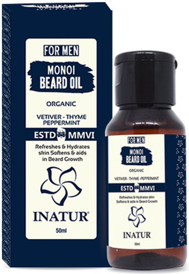

Inatur Men Monoi Beard Hair Oil(50 ml)