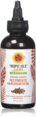 

Tropic Isle Living Strong Roots Red Pimento Hair Growth Oil-4oz(118 ml)