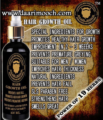 

DAARIMOOCH Hair growth oil(100 ml)