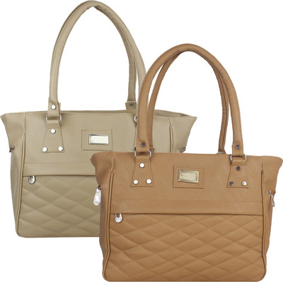 

Fillincart Hand-held Bag(Beige, Brown)