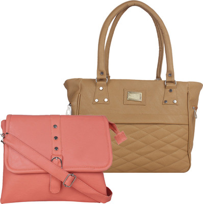Fillincart Sling Bag(Tan, Brown), Brown;tan