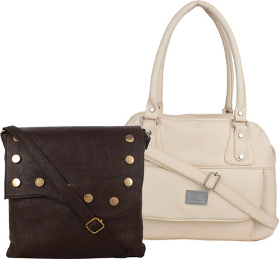 

Element Cart Sling Bag(Brown, White)