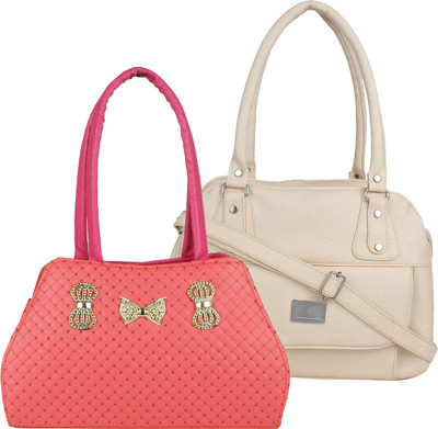 

Element Cart Messenger Bag(Pink, White)