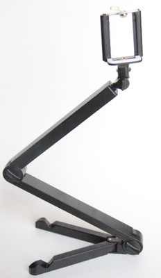 

OLECTRA Premium series mobile stand with selfie stick Monopod Kit(Black, Supports Up to 1000 g)
