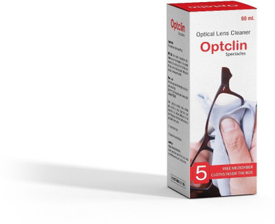 

West Coast Optclin Optical Lens Cleaner for Spectacles 30 ml (Pack of 5) Lens Cleaner(30, NA, Pack of 5)