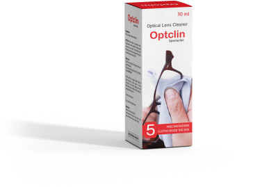 

West Coast Optical Lens Cleaner For Spectacles With 5 Microfiber Cloths Free Lens Cleaner(100 ml, 6*7 inch, Pack of 1)