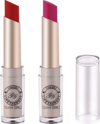 

Glam Girlz Matte Lipstick(Red, Pink)