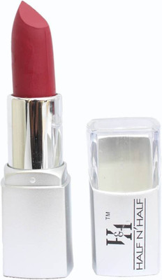 Half N Half Silver Line Satin Lipstick(Red)
