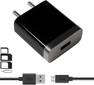 ShopsGeniune Wall Charger Accessory Combo for Panasonic Eluga Ray X, Gionee S6s, Samsung Galaxy J3 Pro, Lenovo Phab 2, Samsung Galaxy S7, Lyf Water 7, Micromax Canvas 5 E481, Vivo Y55L, Samsung Galaxy On7, Lenovo P2, Samsung Galaxy On Nxt, Honor 6X, Coolpad Note 5, Samsung Galaxy J7, Oppo F1 Plus, V