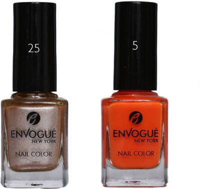 

EnVogue Nail Polish Multicolour 9.5 ml Multicolour(Pack of 2)