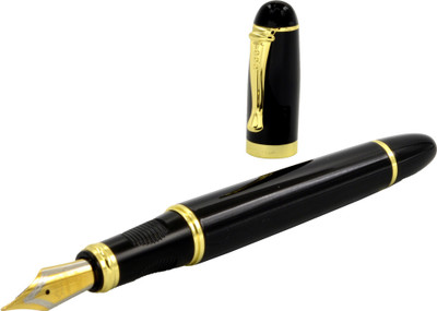 

Loggas Jinhao X450 Royal Glossy Black Smooth Medium Nib Fountain Pen