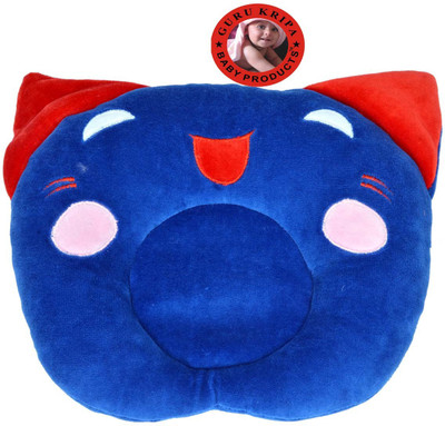 

Guru Kripa Baby Products Plain/Solid Baby Pillow Pack of 1(Navy Blue)
