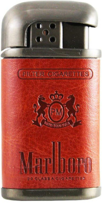 

TARGET PLUS MARLB0RO FIRST QUALITY Pocket Lighter(LEATHER)