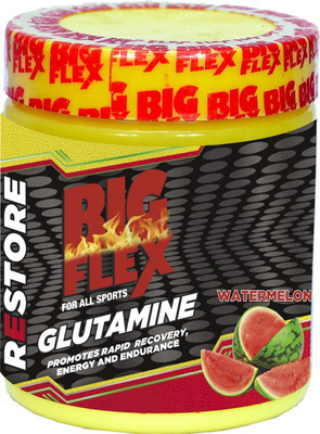 

Bigflex Glutamine - Watermelon Flavour (300 Gm) Glutamine(300 g, Watermelon)