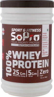 

SOPRO NUTRI FSCM500 Whey Protein(500 g, Chocolate)