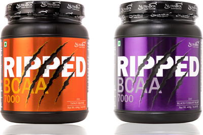 

NUTRABOX Pure Fermented High Quality Gym Supplement Powder BCAA(800 g, Tangy Orange, Black Currant)