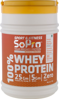 

SOPRO NUTRI FSMM1000 Whey Protein(1 kg, Mango)