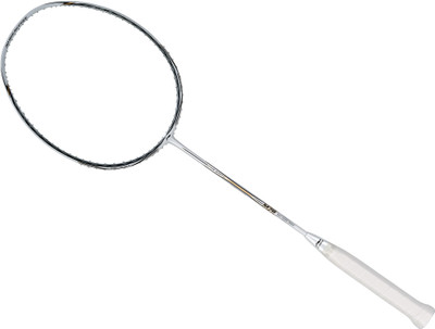 

Li-Ning M-78 BadmintoM-78 Badminton Racquetn Racquet White, Silver Unstrung Badminton Racquet(G2 - 3.75 Inches, 86 g), Silver;white