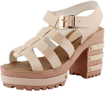 

SHOFIEE Women CREAM Heels