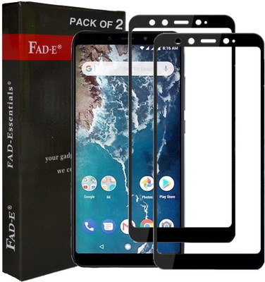 FAD-E Tempered Glass Guard for Mi A2(Pack of 2) Flipkart