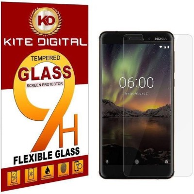 KITE DIGITAL Tempered Glass Guard for Nokia 6.1(Pack of 2)