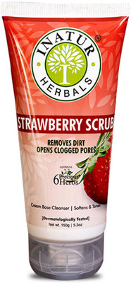 

INATUR Herbals Strawberry Face Scrub(150 g)