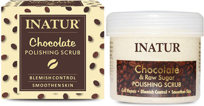 Inatur Chocolate & Raw Sugar Polishing Scrub(125 g)