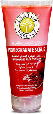 

Inatur Herbals Pomegranate Face Scrub(150 g)
