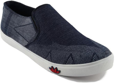 

DARK Perfect stylish Comfortable Slip On Sneakers For Men(Navy