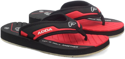 

Adda Flip Flops, Black red