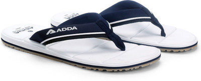 

Adda Slippers, White navy