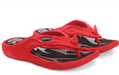 

Adda Flip Flops, Red black