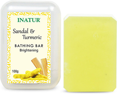 

Inatur Sandal & Turmeric Bathing Bar(100 g)