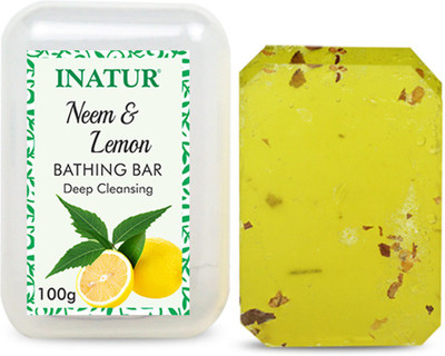 

Inatur Neem & Lemon Bathing Bar(100 g)