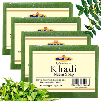 

Khadi Natural Neem Set of 4(500 g, Pack of 4)