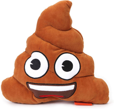 

My Baby Excels Emoji Brown Poop Plush 30 cm - 30 cm(Brown)