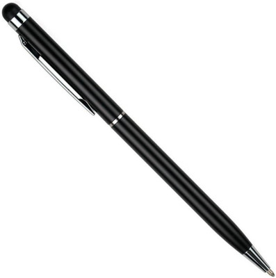 FUZION 2 IN 1 TOUCH SCREEN BALL PEN FOR ALL SMART PHONES AND TABLETS Stylus(Black)