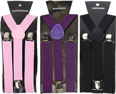 

Loopa Y- Back Suspenders for Men(Multicolor)