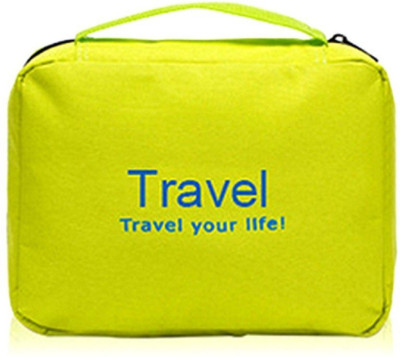 

Styleys Toiletry Bag Travel Organizer Cosmetic Bags Makeup Bag Toiletry Kit Travel Bag Travel Toiletry Bag Unisex Green Travel Toiletry Kit(Green)