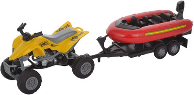 

John World Quad Bike and Boat Set(Multicolor)