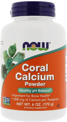 

Now Foods Now Foods, Coral Calcium Powder,(170 g)