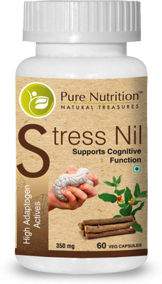 Pure Nutrition Stress Nil (Higher Adptogen Activities)(90 No)