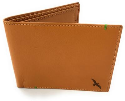 

Ficuster Men Formal Brown Genuine Leather Wallet(3 Card Slots), Light brown