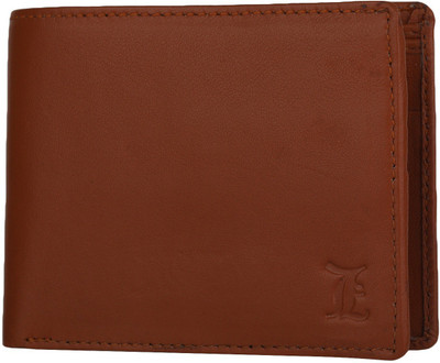 

Leana Men Orange Genuine Leather Wallet(3 Card Slots)