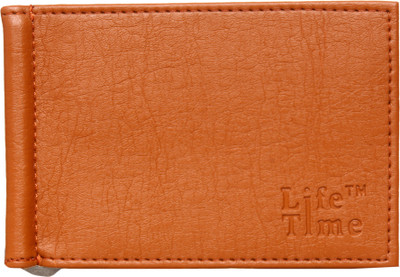 

Rich Club Boys Brown Genuine Leather Money Clip(4 Card Slots)
