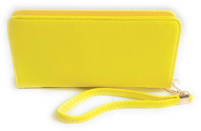 

VEA Girls Yellow Artificial Leather Wallet(12 Card Slots), Green