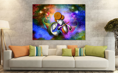 saf Vinyl Abstract Multicolor Wallpaper(L x W: 60 cm x 90 cm)
