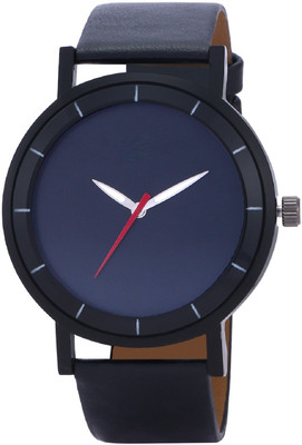 

iDIVAS ALK78 NEW LETEST SUPER HOT Collaction Black Leather Strap Watch - For Men